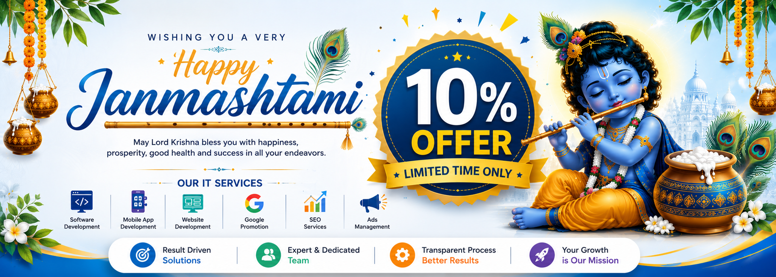Digi Global Web Solutions Janmashtami Offer